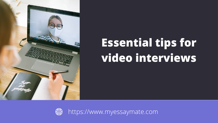 Essential tips for video interviews