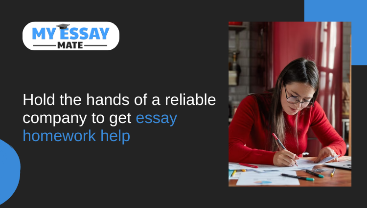 Hold the Hands of a Reliable Company to Get Essay Homework Help